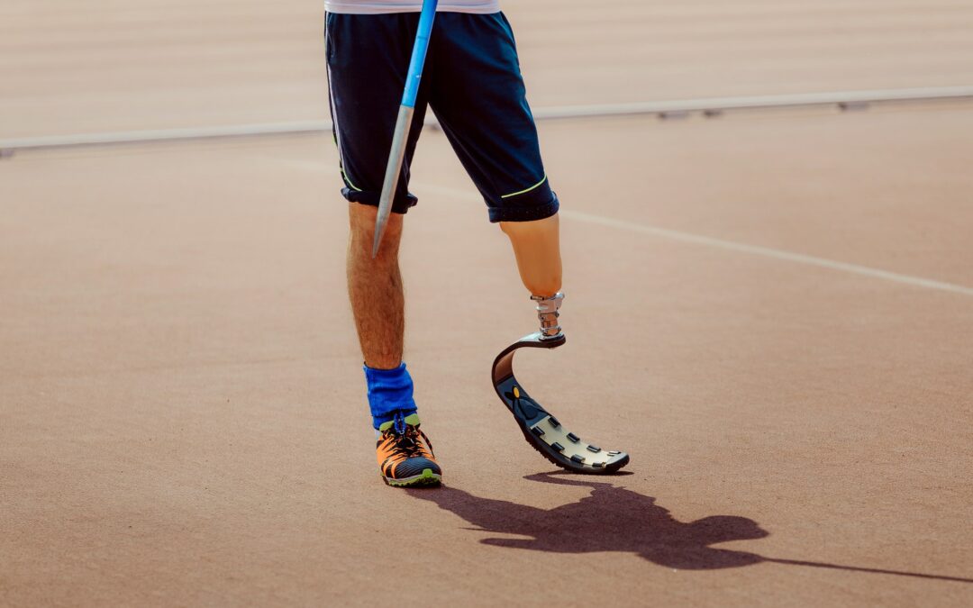 man disabled athlete